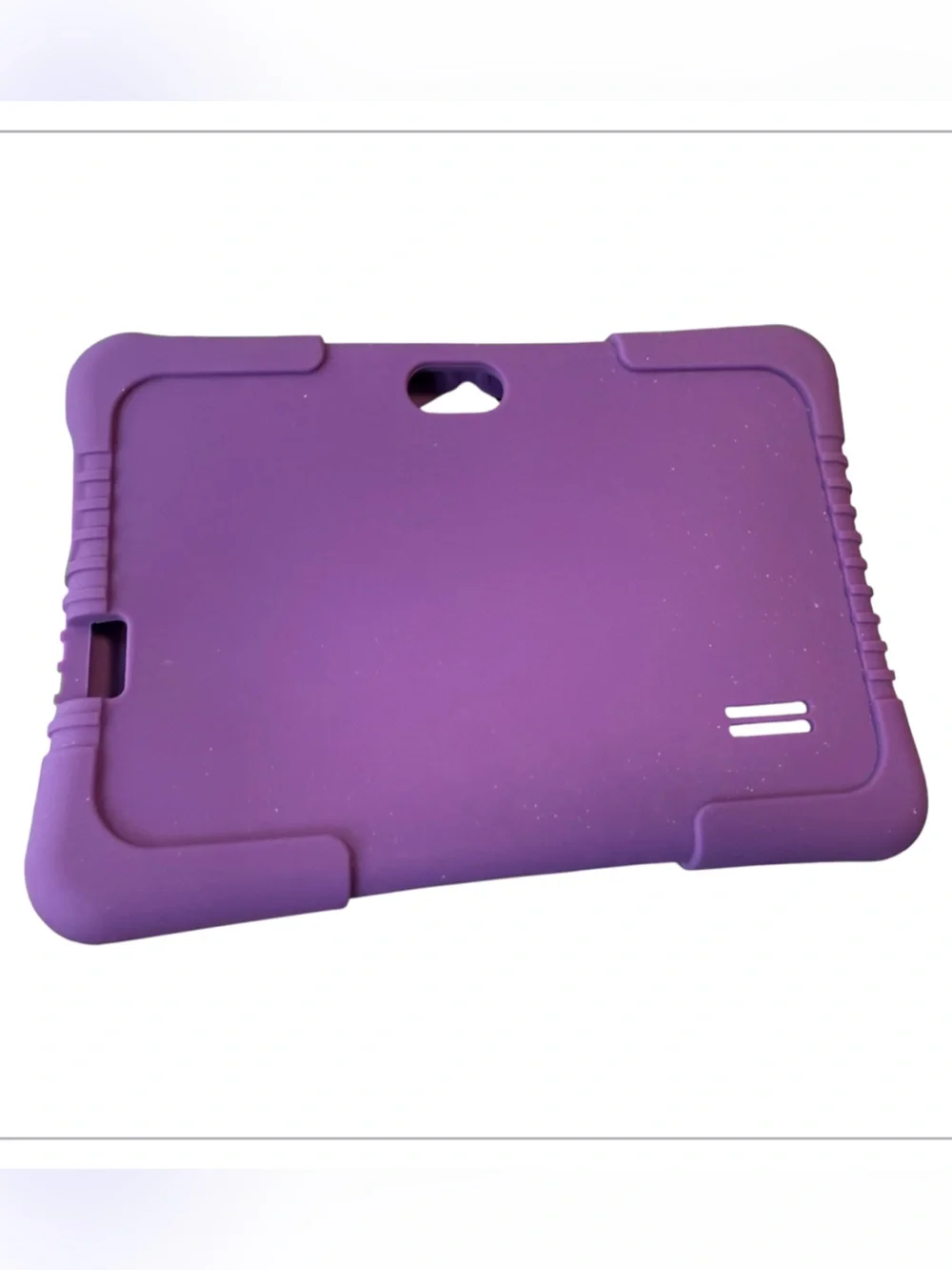 Purple Shockproof Tablet Case - Durable Silicone Cover